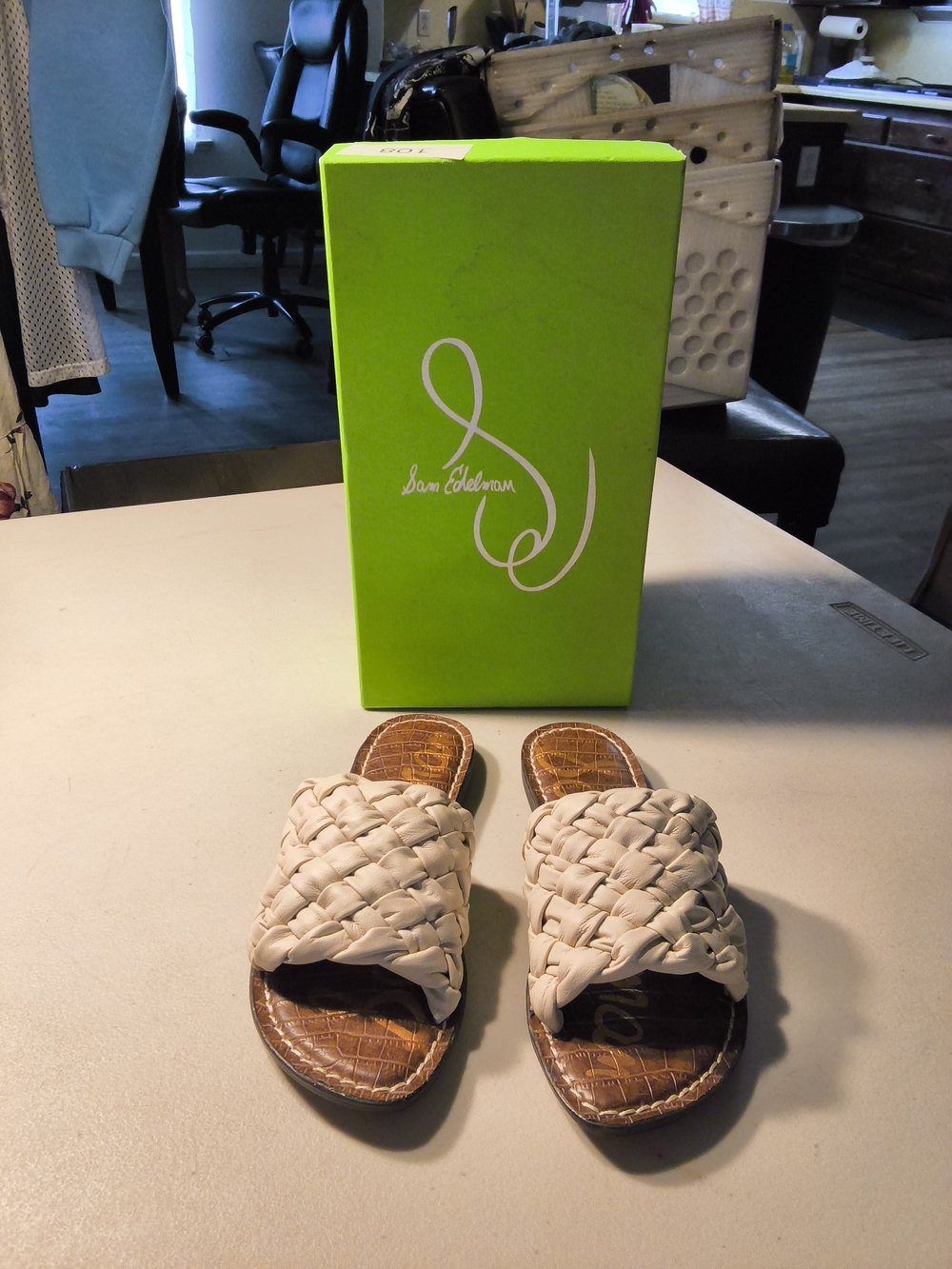 Sam Edelman Griffin Woven Slide Sandal